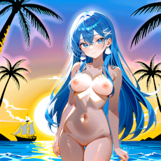 Sexy girl on the beach. Image #1