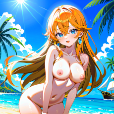 Sexy girl on the beach. Image #11