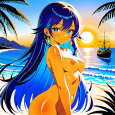 Sexy girl on the beach. Image #14