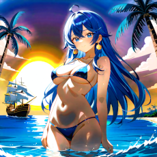 Sexy girl on the beach. Image #21