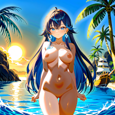 Sexy girl on the beach. Image #24