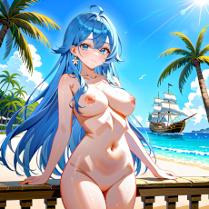 Sexy girl on the beach #3