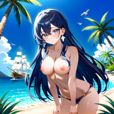 Sexy girl on the beach. Image #38