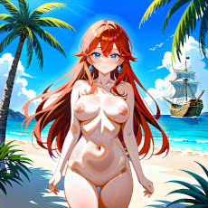 Sexy girl on the beach. Image #49