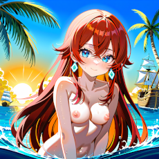 Sexy girl on the beach. Image #56