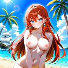 Sexy girl on the beach #6