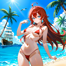 Sexy girl on the beach. Image #66