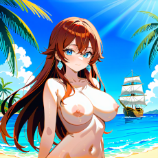 Sexy girl on the beach. Image #72