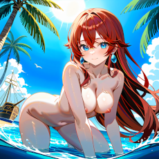 Sexy girl on the beach. Image #77