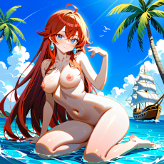 Sexy girl on the beach. Image #85