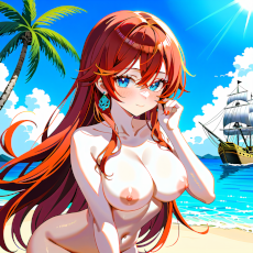 Sexy girl on the beach. Image #91