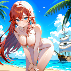 Sexy girl on the beach #10