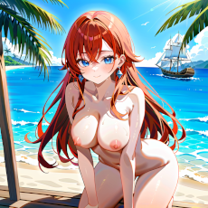 Sexy girl on the beach. Image #105