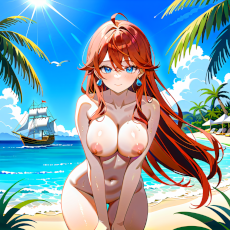 Sexy girl on the beach. Image #109