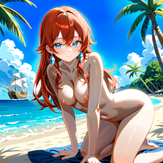 Sexy girl on the beach. Image #121