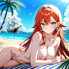 Sexy girl on the beach. Image #124