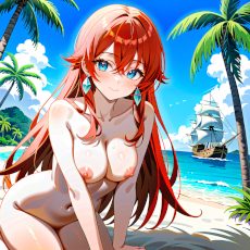 Sexy girl on the beach. Image #145