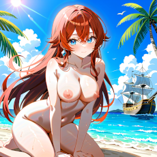 Sexy girl on the beach. Image #146