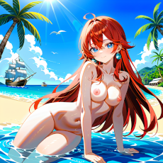 Sexy girl on the beach. Image #148