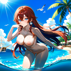 Sexy girl on the beach. Image #154