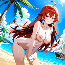 Sexy girl on the beach. Image #156