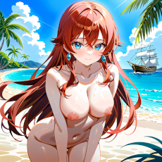 Sexy girl on the beach. Image #161