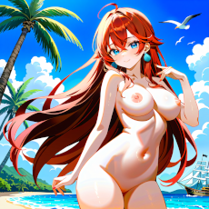 Sexy girl on the beach #17