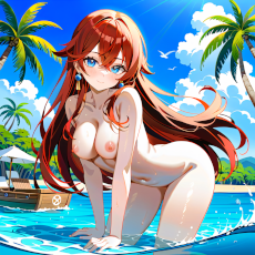 Sexy girl on the beach #18