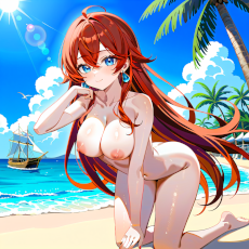 Sexy girl on the beach. Image #183