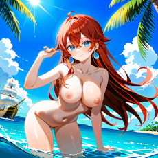 Sexy girl on the beach. Image #188