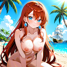 Sexy girl on the beach. Image #189