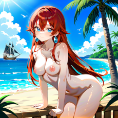 Sexy girl on the beach. Image #193