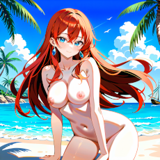 Sexy girl on the beach. Image #202