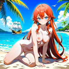 Sexy girl on the beach. Image #203