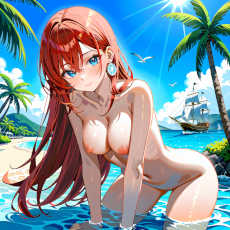 Sexy girl on the beach #21