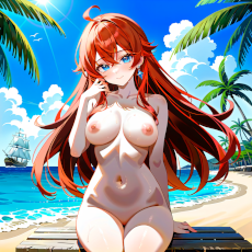 Sexy girl on the beach. Image #211