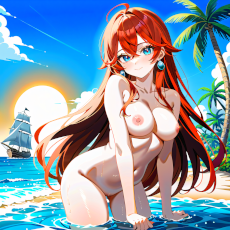 Sexy girl on the beach. Image #215