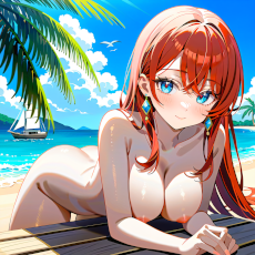 Sexy girl on the beach. Image #219