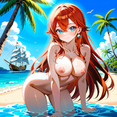 Sexy girl on the beach #22