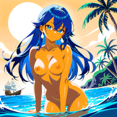 Sexy girl on the beach. Image #225