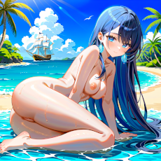 Sexy girl on the beach. Image #229