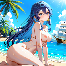 Sexy girl on the beach. Image #234