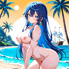 Sexy girl on the beach. Image #235