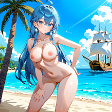 Sexy girl on the beach. Image #245