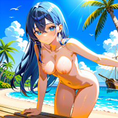 Sexy girl on the beach. Image #248