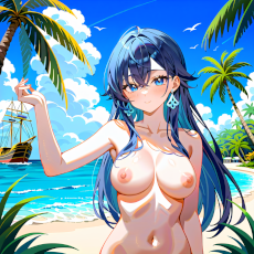 Sexy girl on the beach. Image #255