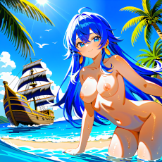 Sexy girl on the beach. Image #261