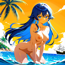 Sexy girl on the beach. Image #272