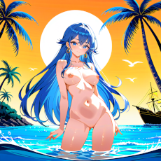 Sexy girl on the beach. Image #284