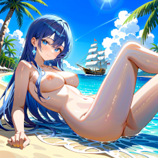 Sexy girl on the beach. Image #285